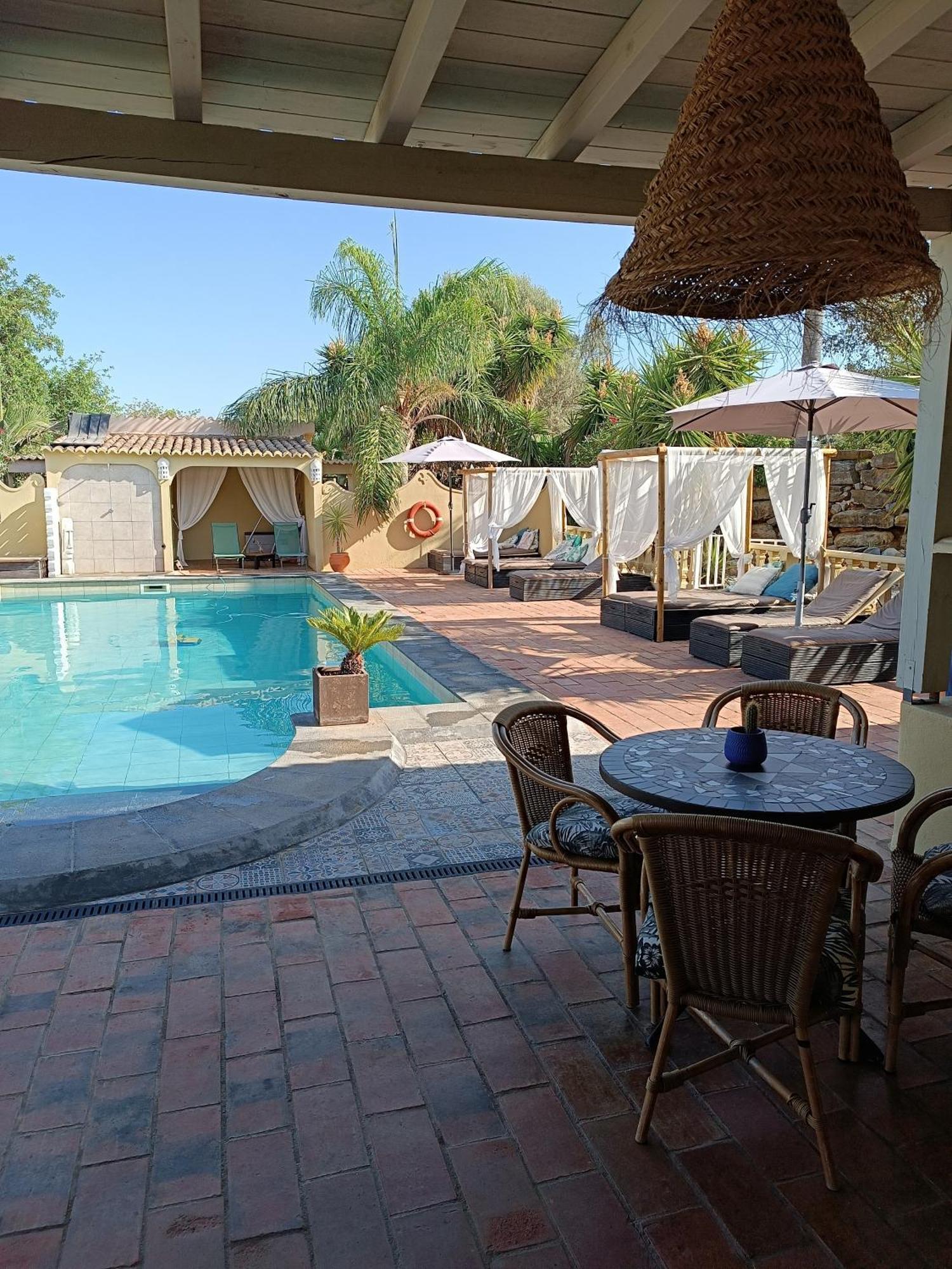Quinta Pereiro Tropic Garden, Algarve Bed & Breakfast Moncarapacho Dış mekan fotoğraf